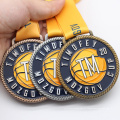 Medalha de basquete personalizado 3D do prêmio de presente com logotipo personalizado